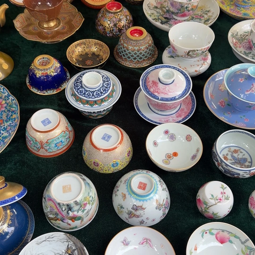 杯景德镇陶瓷手工手绘