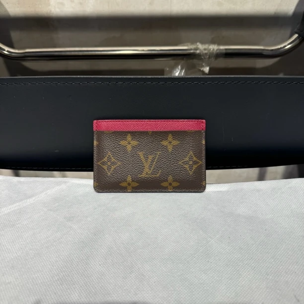 95新 LouisVuitton/路易威登 复燃精选/老花拼色卡包