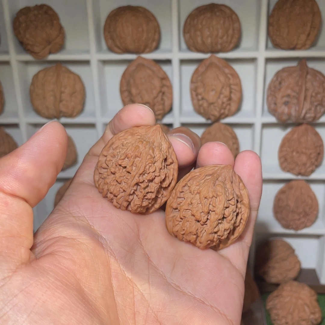 文玩核桃把件34满天星全品货头