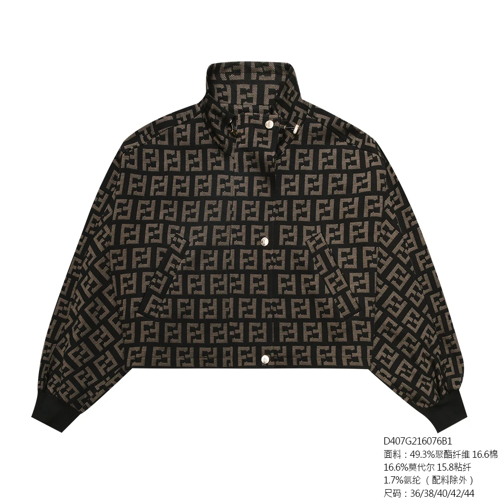 FENDILOR小怪兽25年春秋款女士外套 D407G216076B