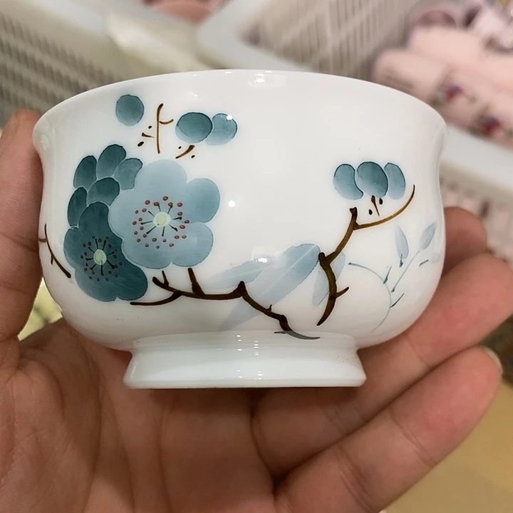 摆件景德镇陶瓷主人杯13455