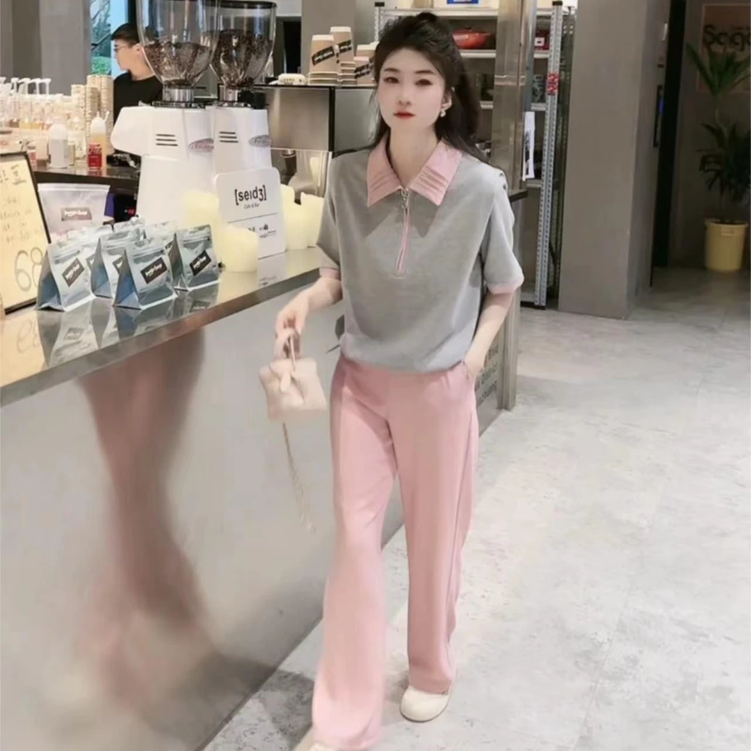 航航HHFS.『时尚之恋』百搭休闲气质新款韩版舒适休闲裤2313