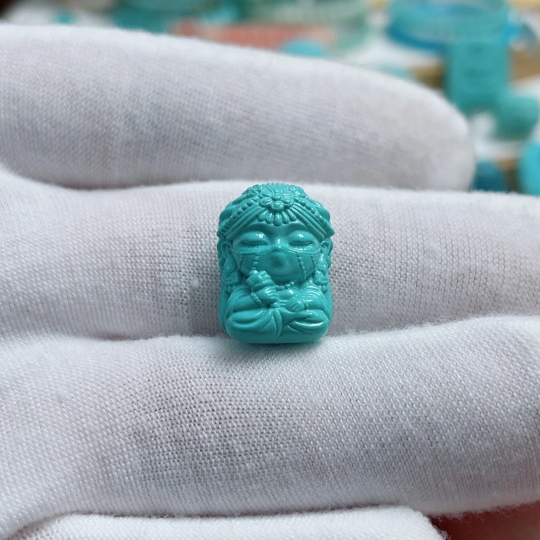 绿松石未镶嵌珠宝奇石