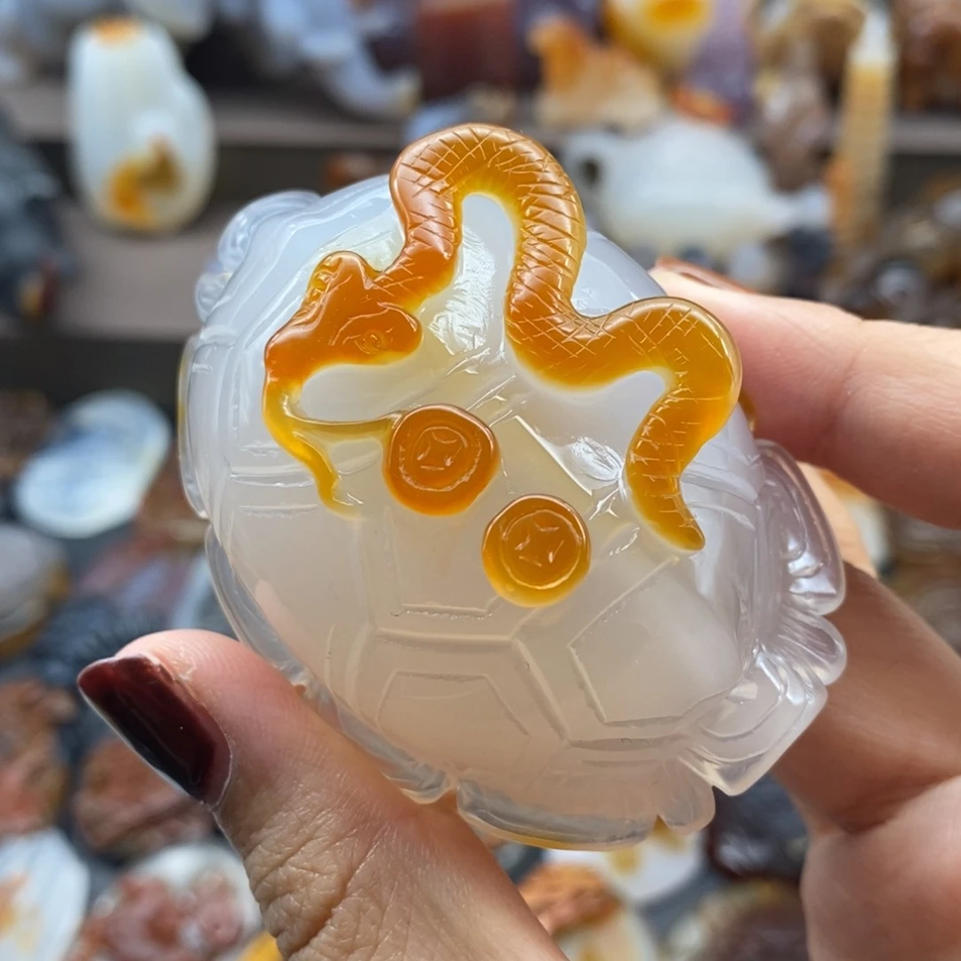 玛瑙/玉髓吊坠(不含链)未镶嵌