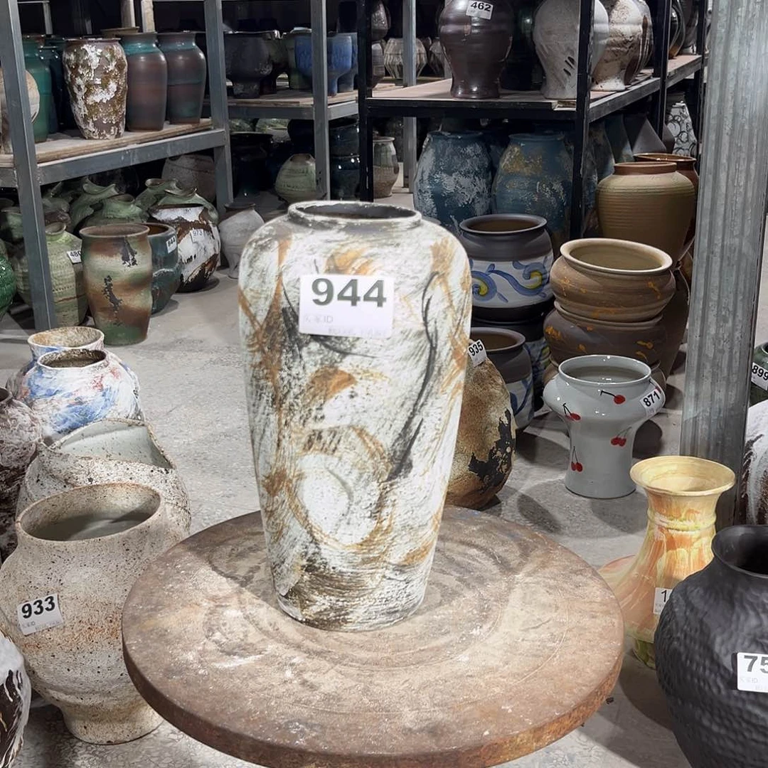 景德镇陶瓷花器默认无孔编号944口9高32