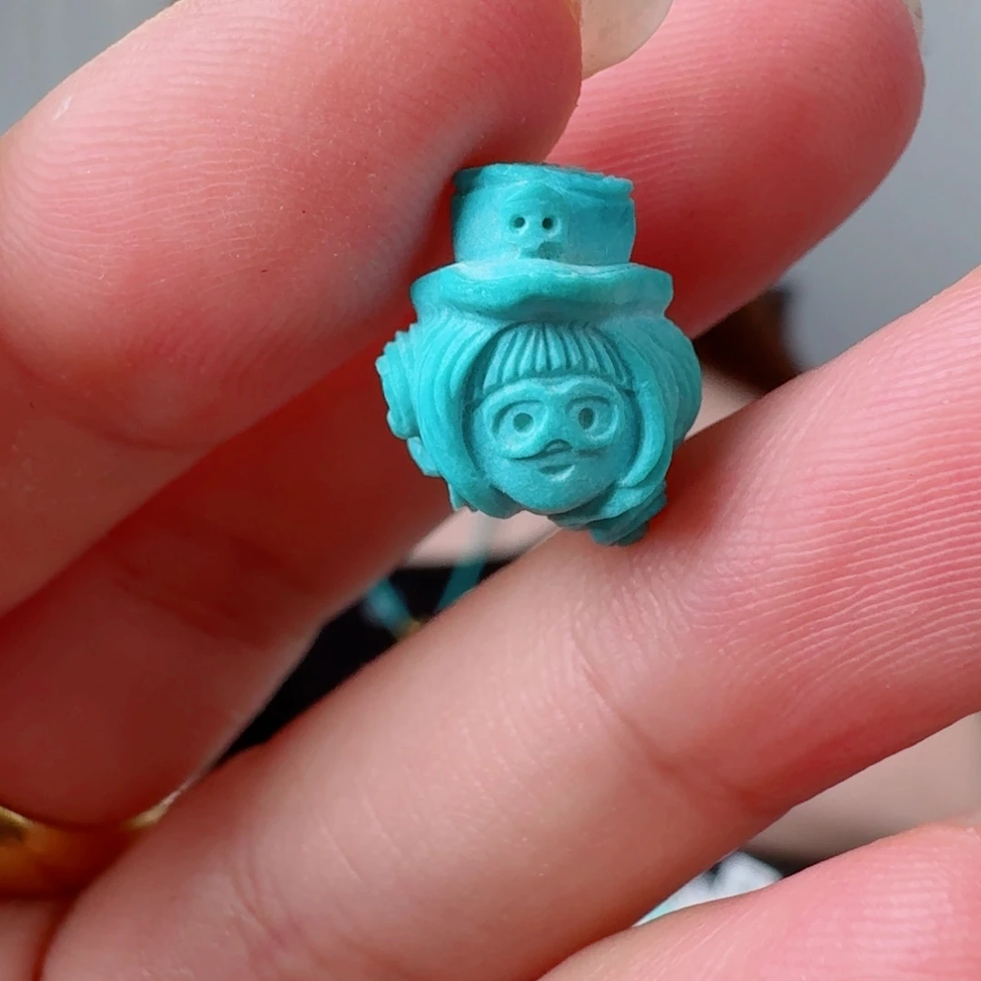 未镶嵌绿松石珠宝奇石