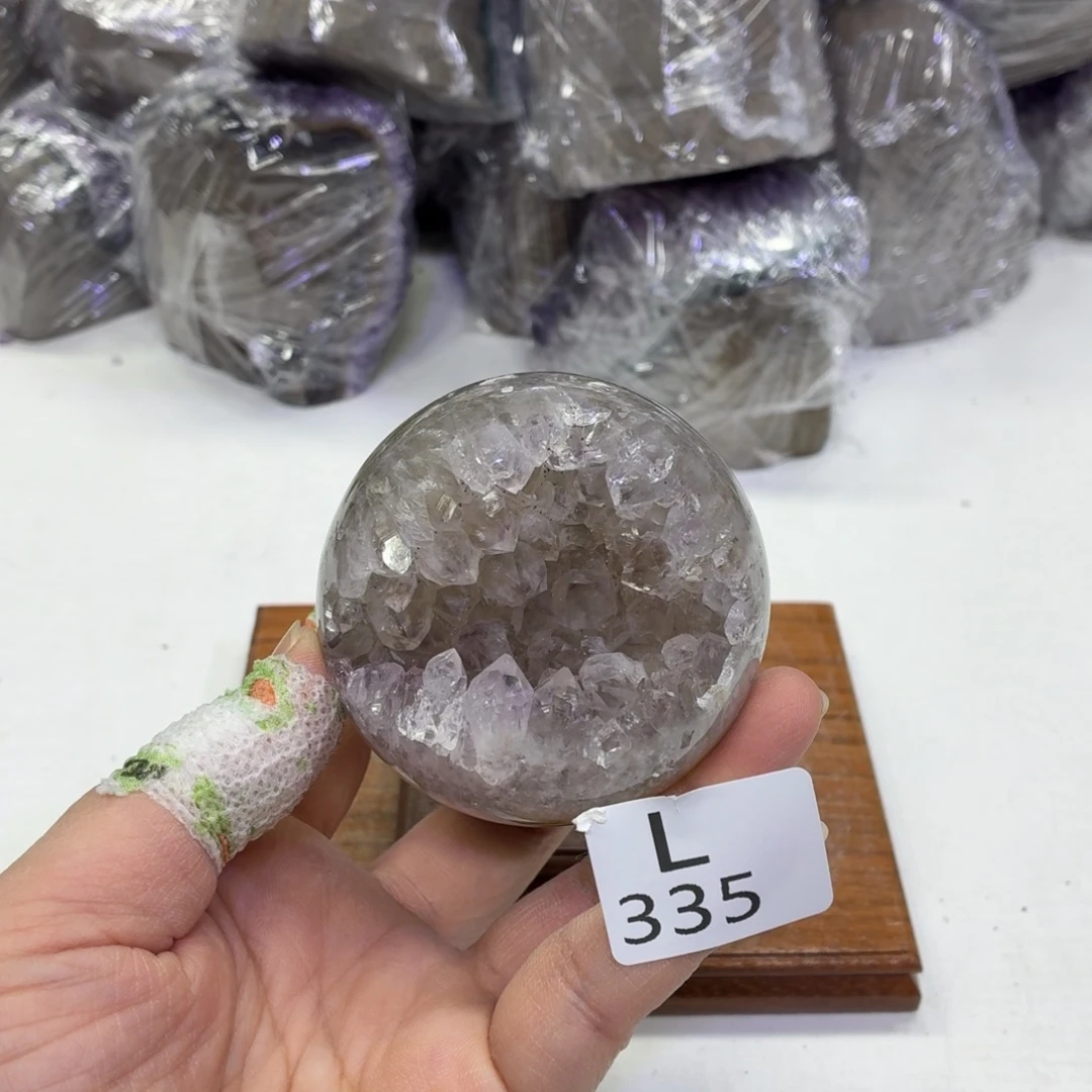 水晶未镶嵌摆件天然紫水晶