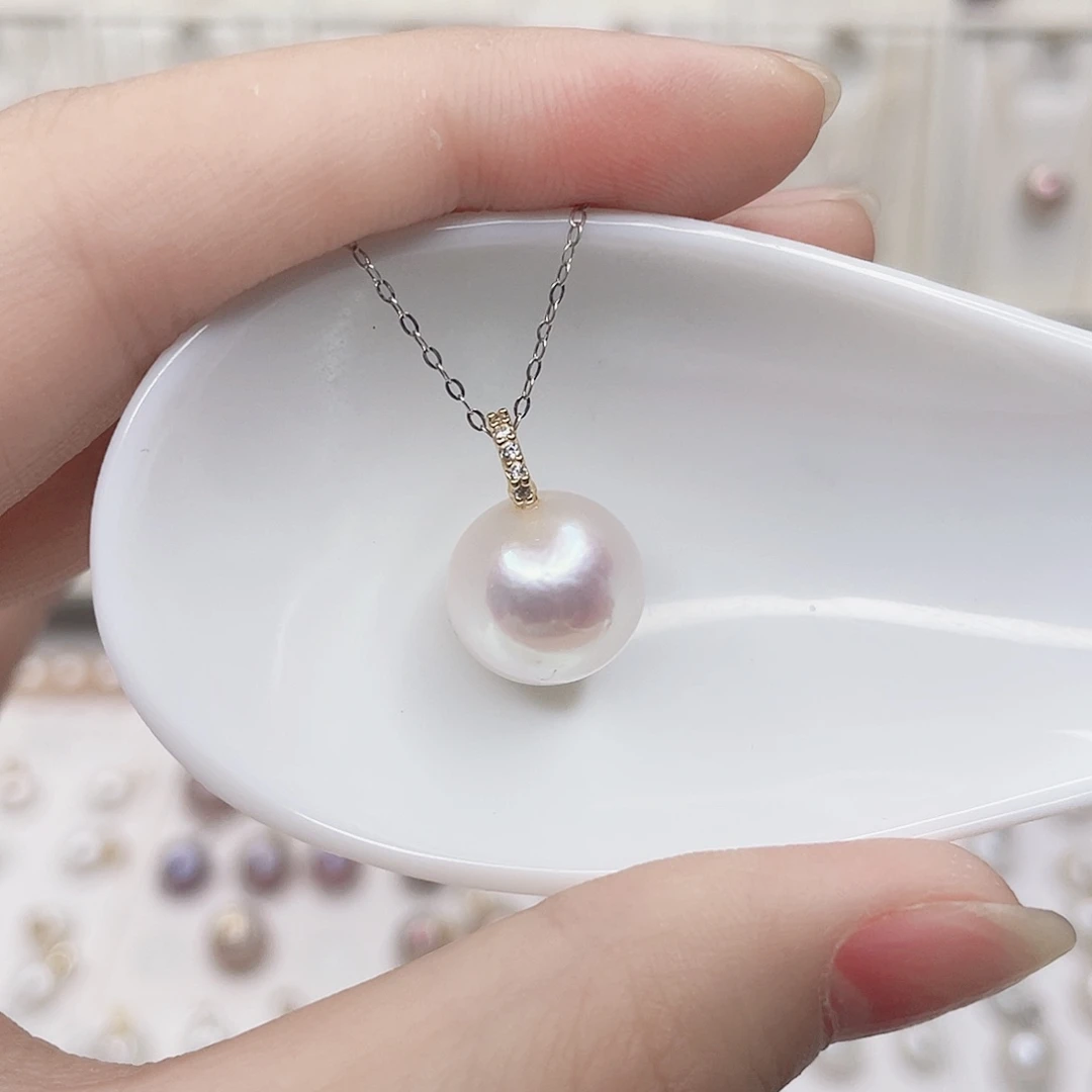 淡水珍珠合金吊坠(赠链)