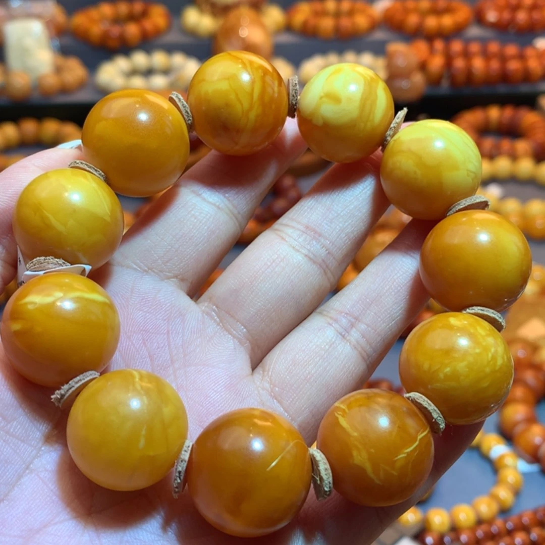 【闪购商品】未镶嵌蜜蜡手串蜜蜡手串