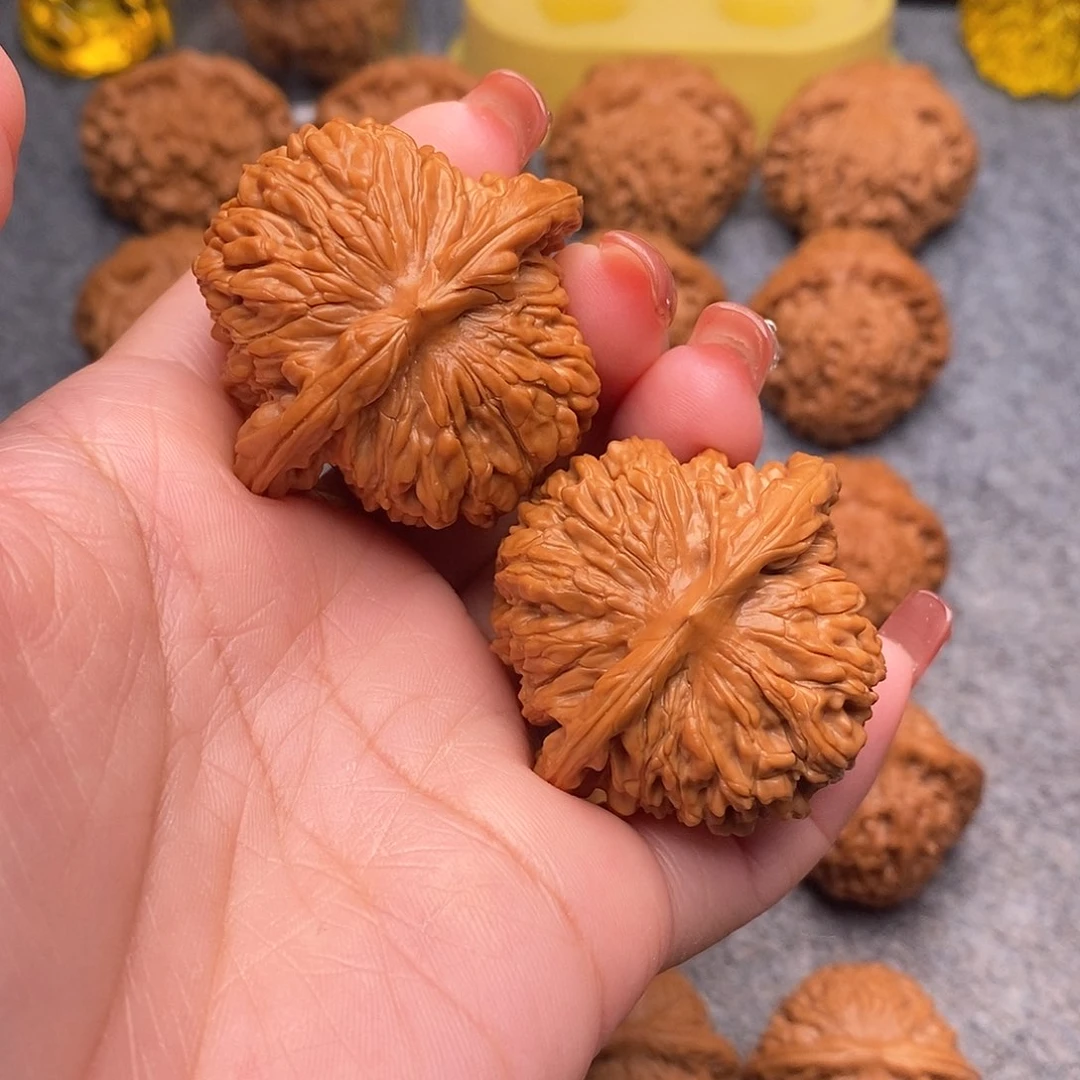 文玩核桃把件精品拱桥楼44