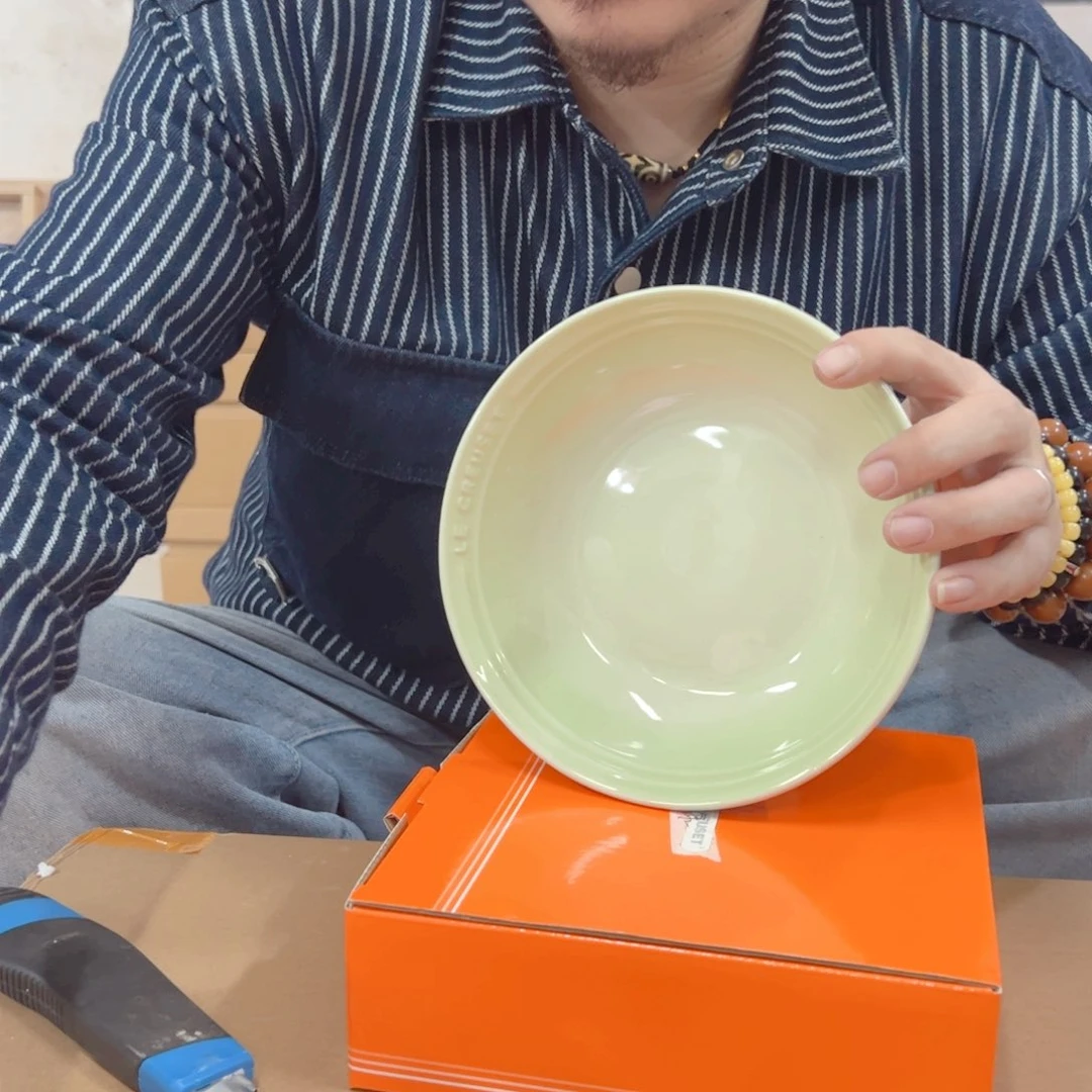 盘小姐姐家瓷器好漂亮芥末绿燕麦