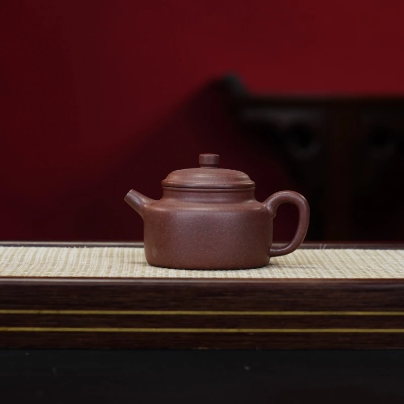 XL 粗砂天青 德钟 容量260cc 宜兴原矿手工壶