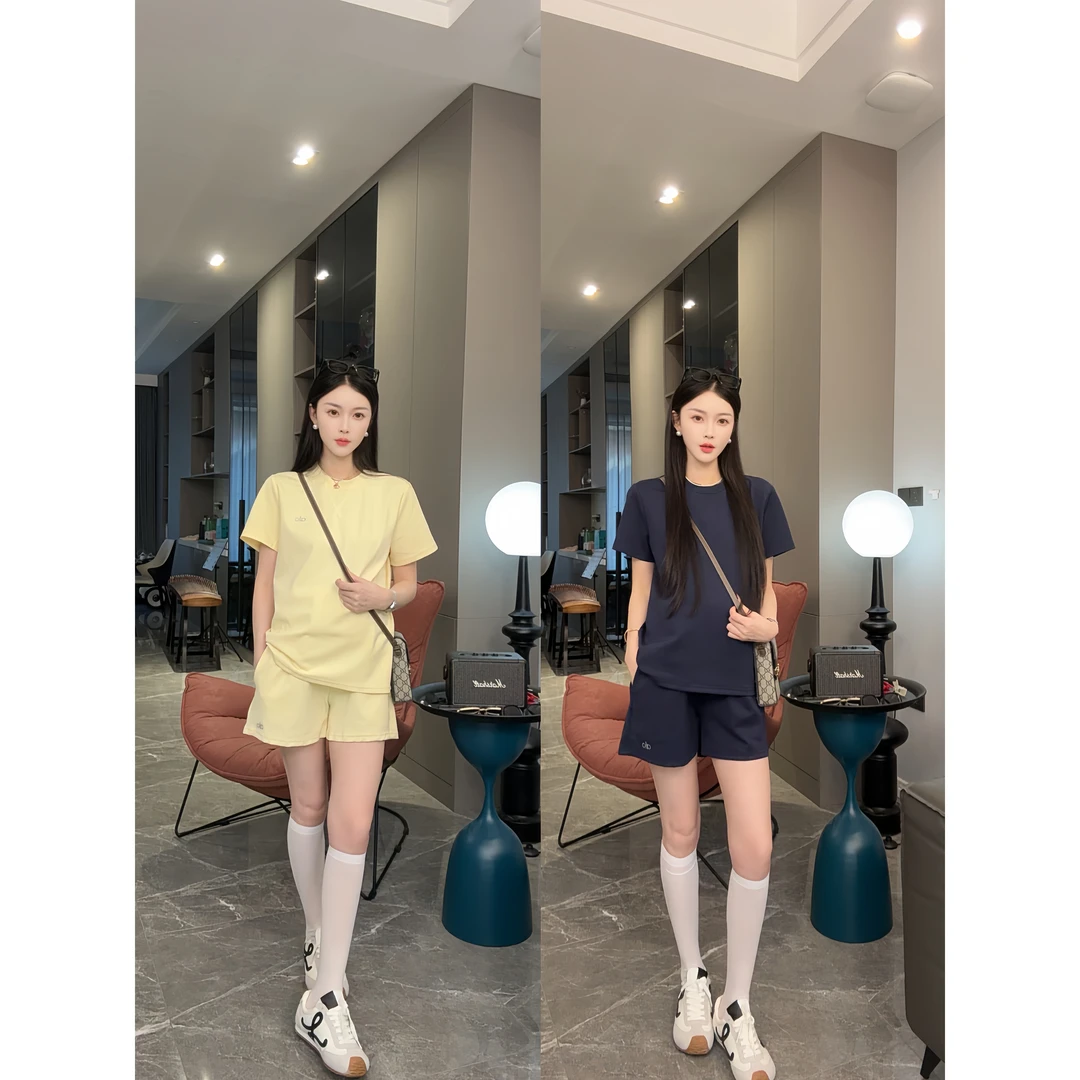 孕妇装2025新品孕妇夏装时尚韩版宽松短裤简约孕妇两件套装