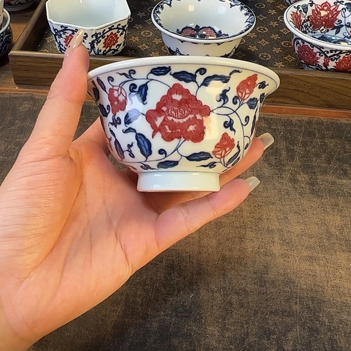 瓷片景德镇陶瓷手工手绘