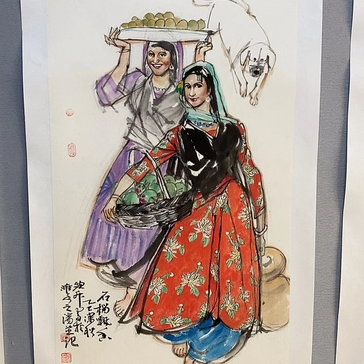 国画亲笔手绘原创