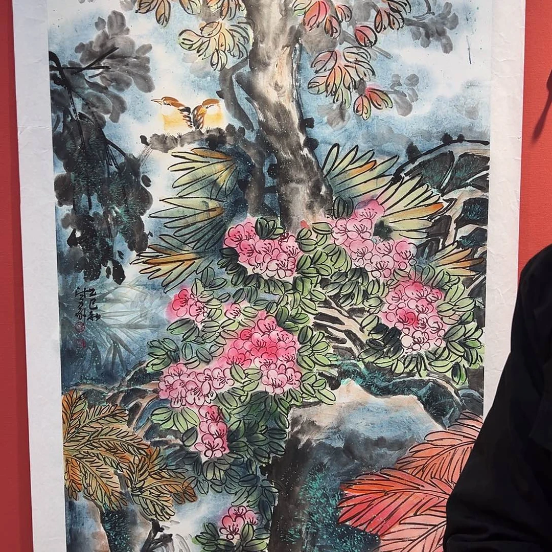 国画卢付垒国画作品