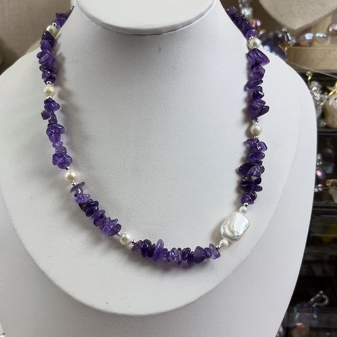 淡水珍珠项链未镶嵌【纯恬】