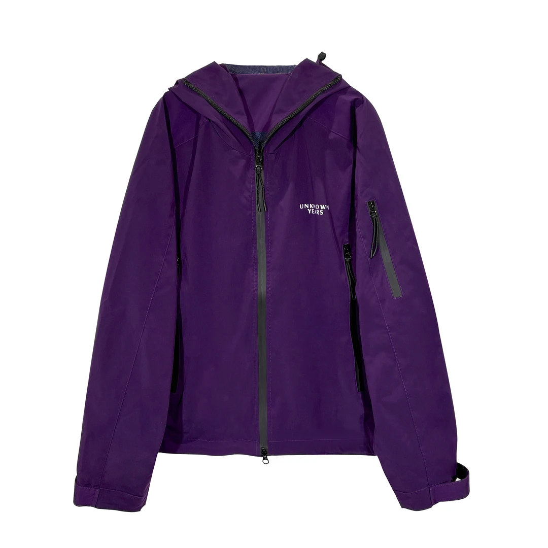 失物招领潮牌女装 2025秋季新款休闲户外连帽冲锋衣外套3020