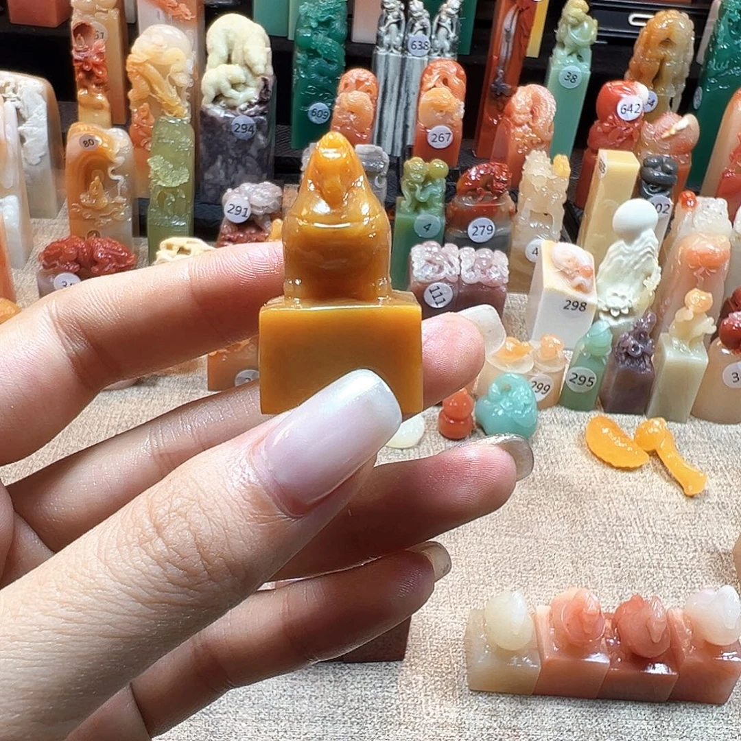 印石昌化石寿山石雕刻