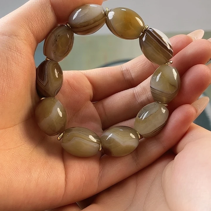 玛瑙/玉髓未镶嵌手链