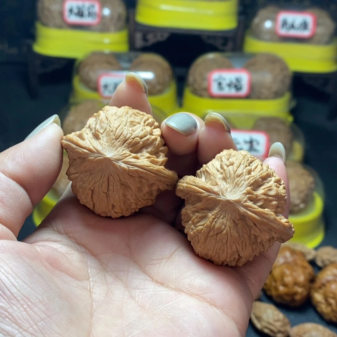 文玩核桃把件26号山地磨41尺全品