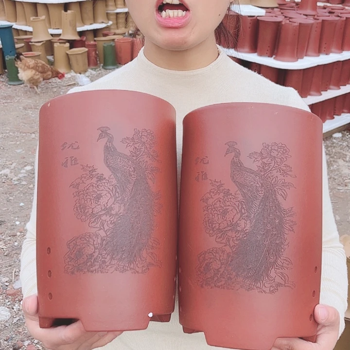 紫砂花盆宜兴紫砂精品花盆