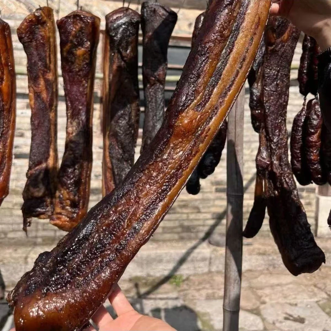 贵州土特产传统烟熏腊肉香肠