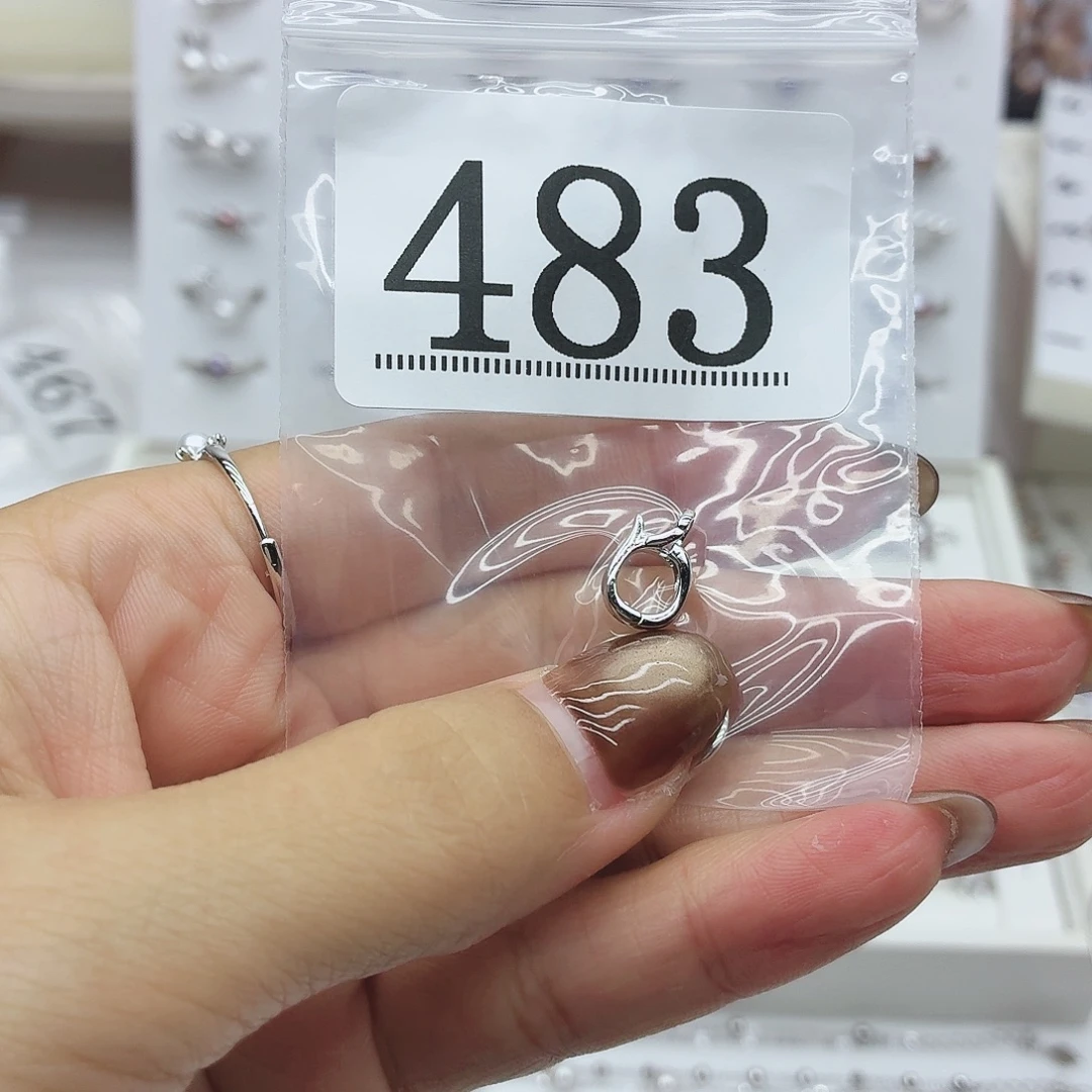 桃***蹊珠宝奇石淡水珍珠银S925镶嵌483