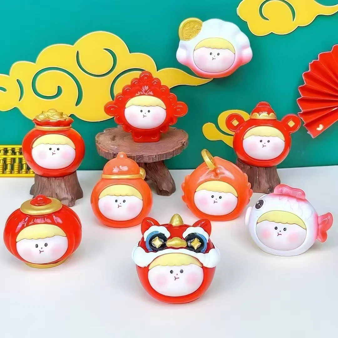 【代拆】新年莉丝DIY钥匙扣摆件