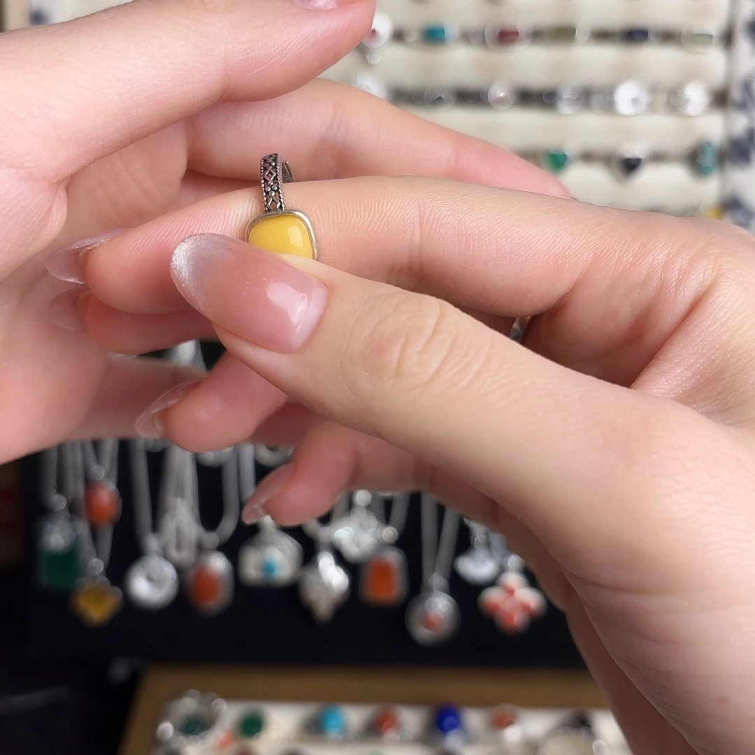 925银925银黄戒指