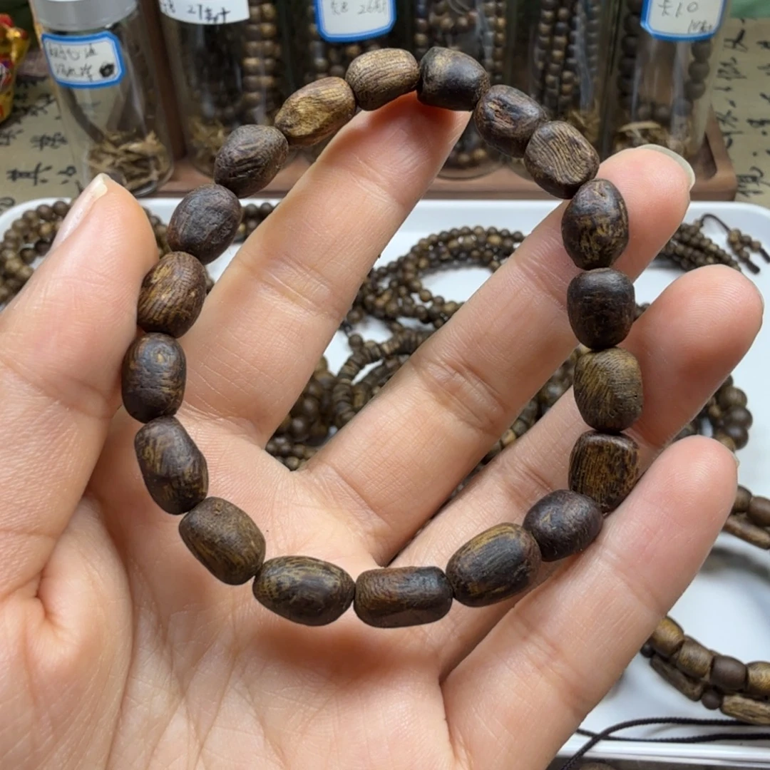 沉香碎屑沉香卡7随行单圈