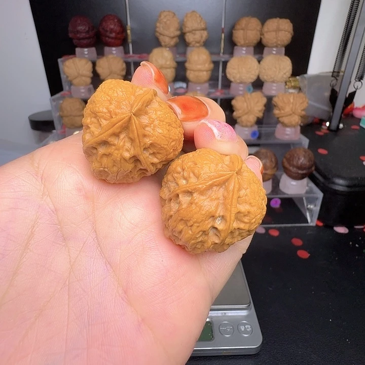 把件文玩核桃22号车31尺寸放漏三棱