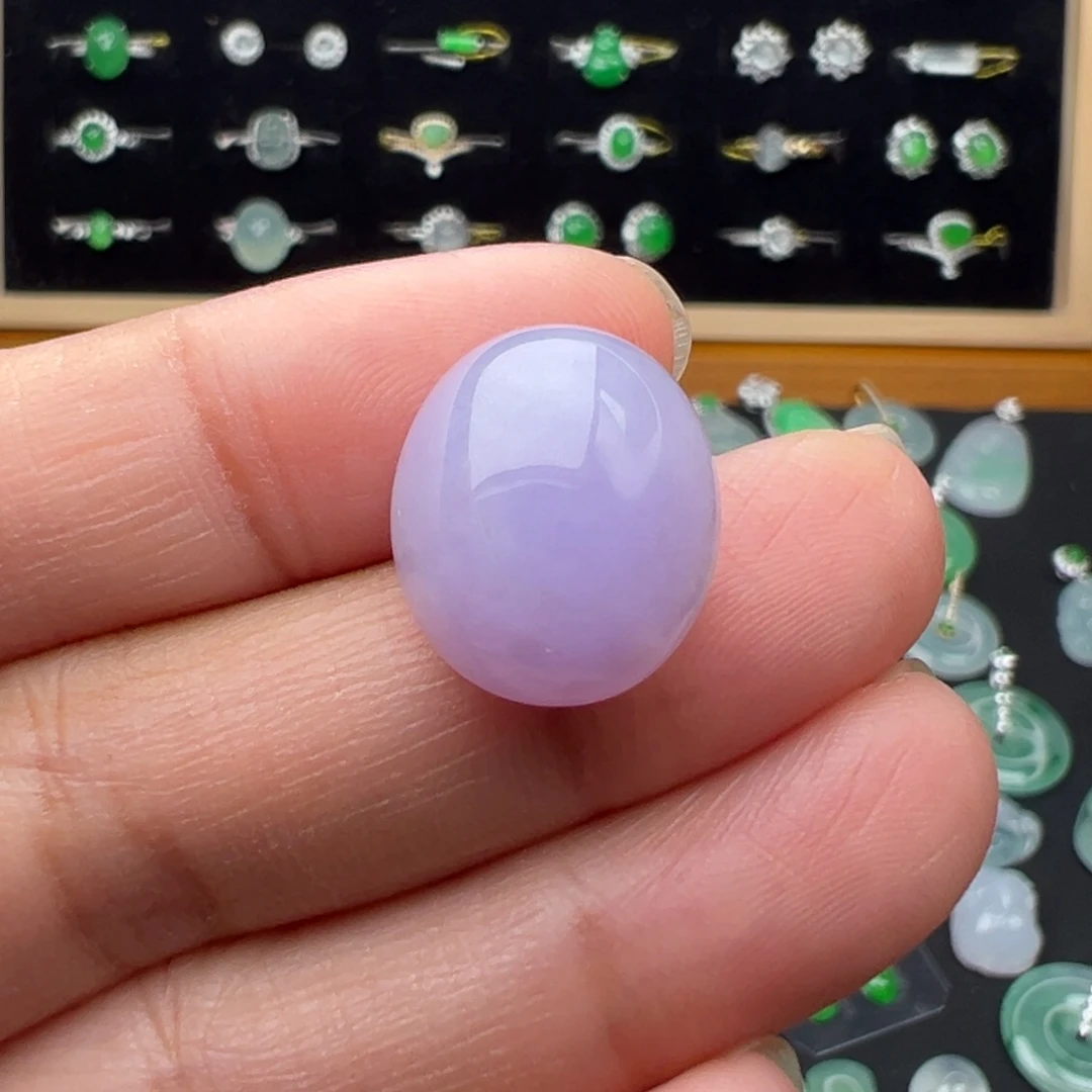 翡翠未镶嵌颈饰蛋16.8