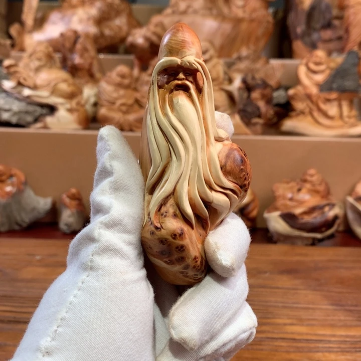 柏木（崖柏）根雕摆件