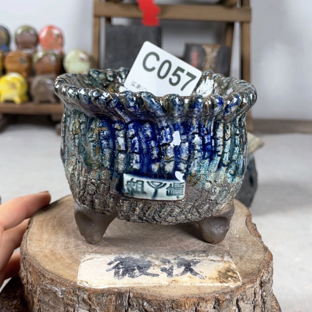 紫砂花盆开播福利 陶瓷花盆