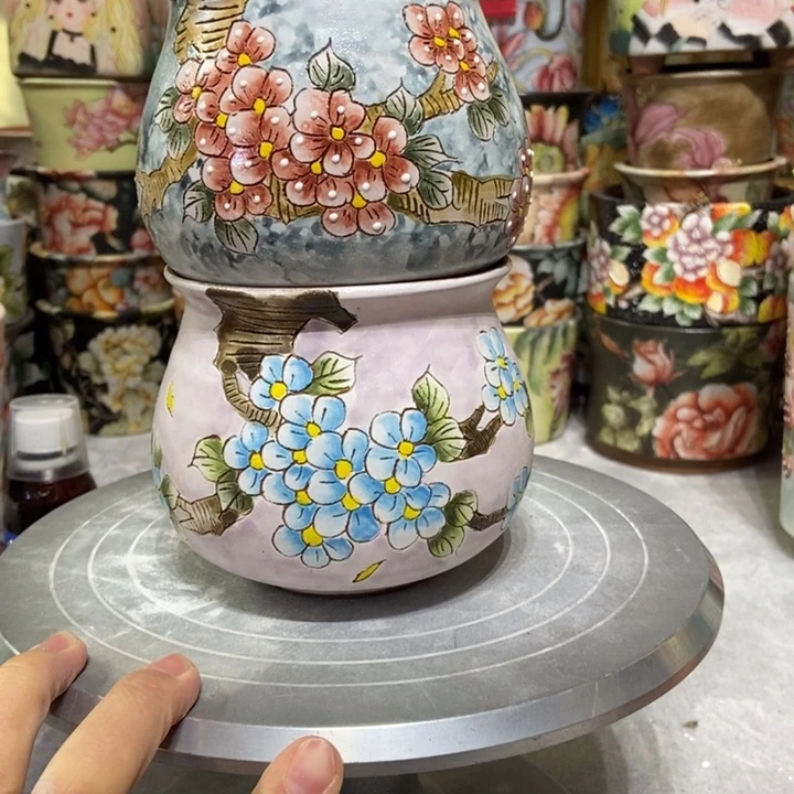 景德镇艺术手绘作品