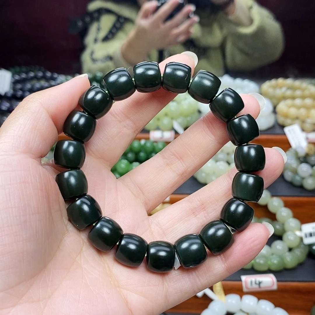 和田玉手链未镶嵌