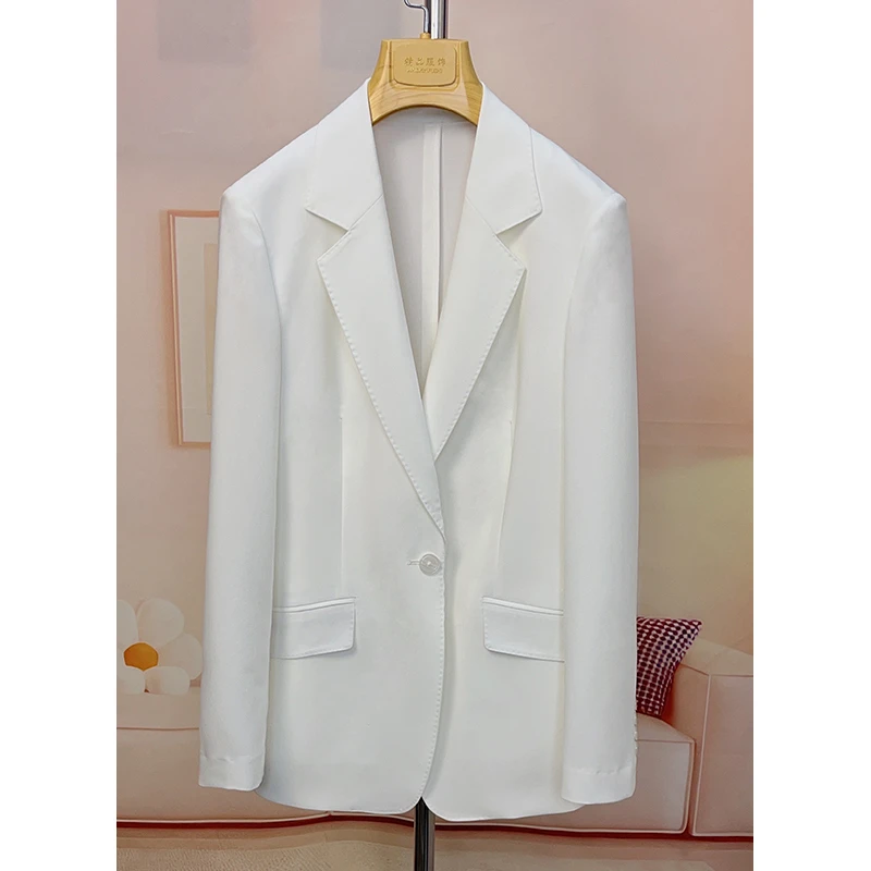 【禾儿推荐】2025早秋新款  高定西装女外套时尚半里衬百搭气质显瘦