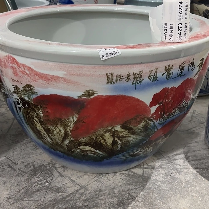 陶瓷鱼缸微瑕尺寸63-43