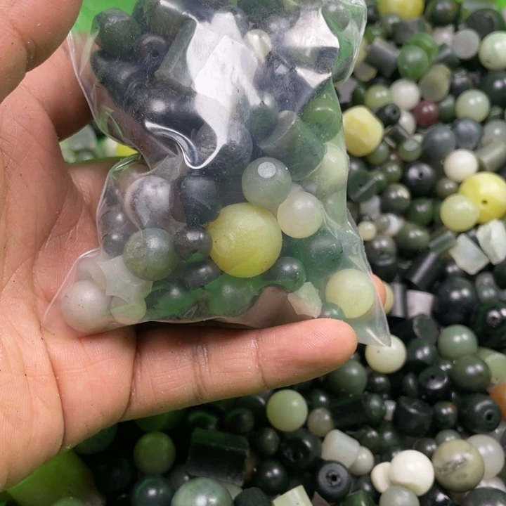 汐***汐未镶嵌和田玉珠宝半成品