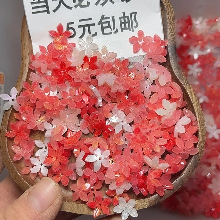 非金属醋酸立体花混50