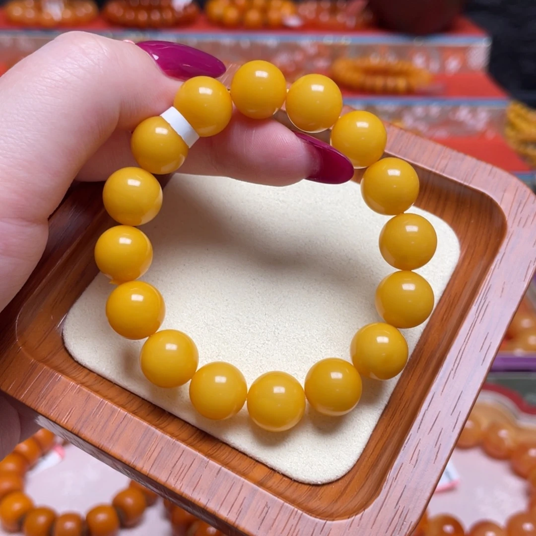 手链蜜蜡未镶嵌手串