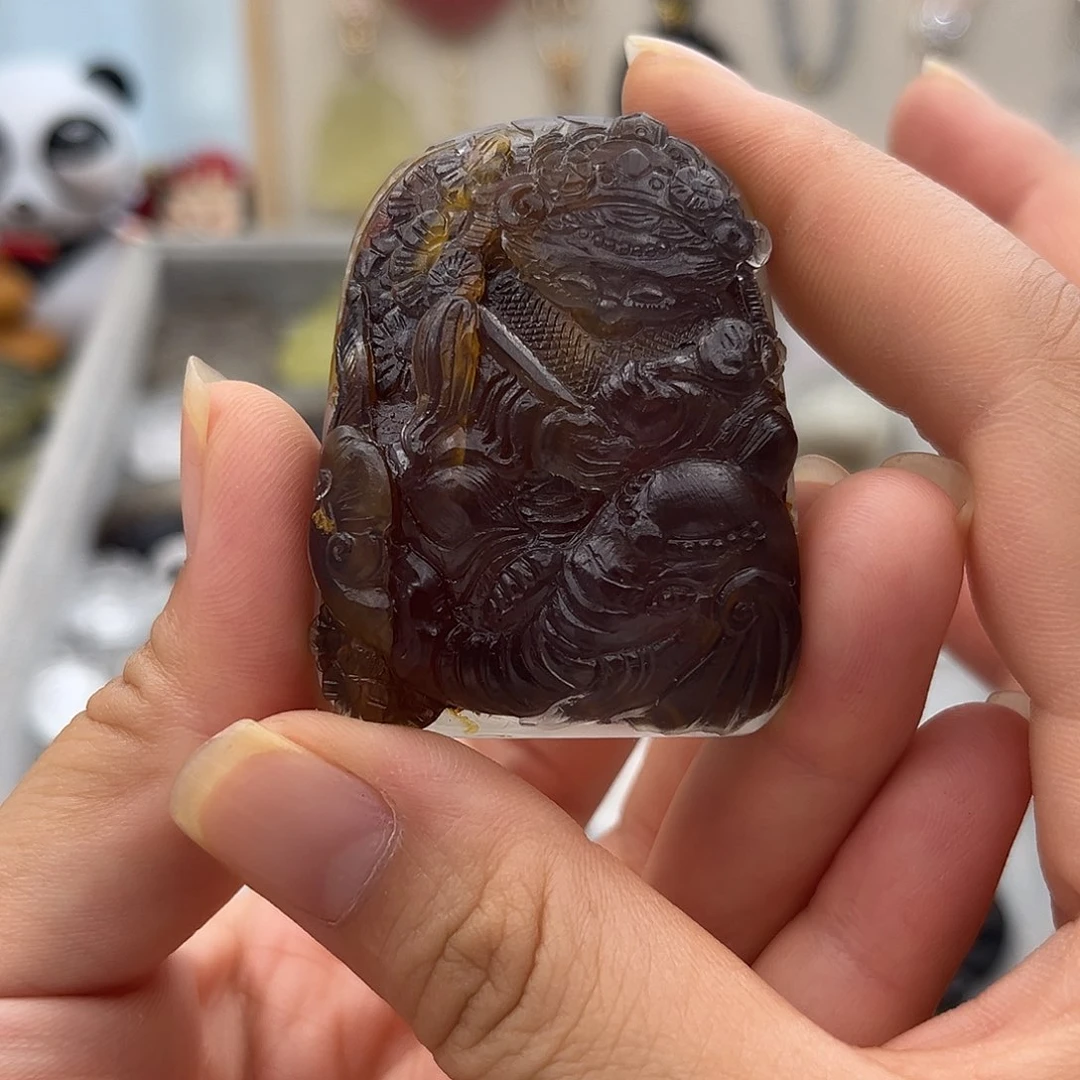 银S925镶嵌颈饰水晶陈****）胶花