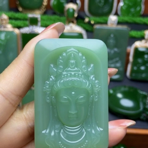 和田玉（碧玉）未镶嵌手链