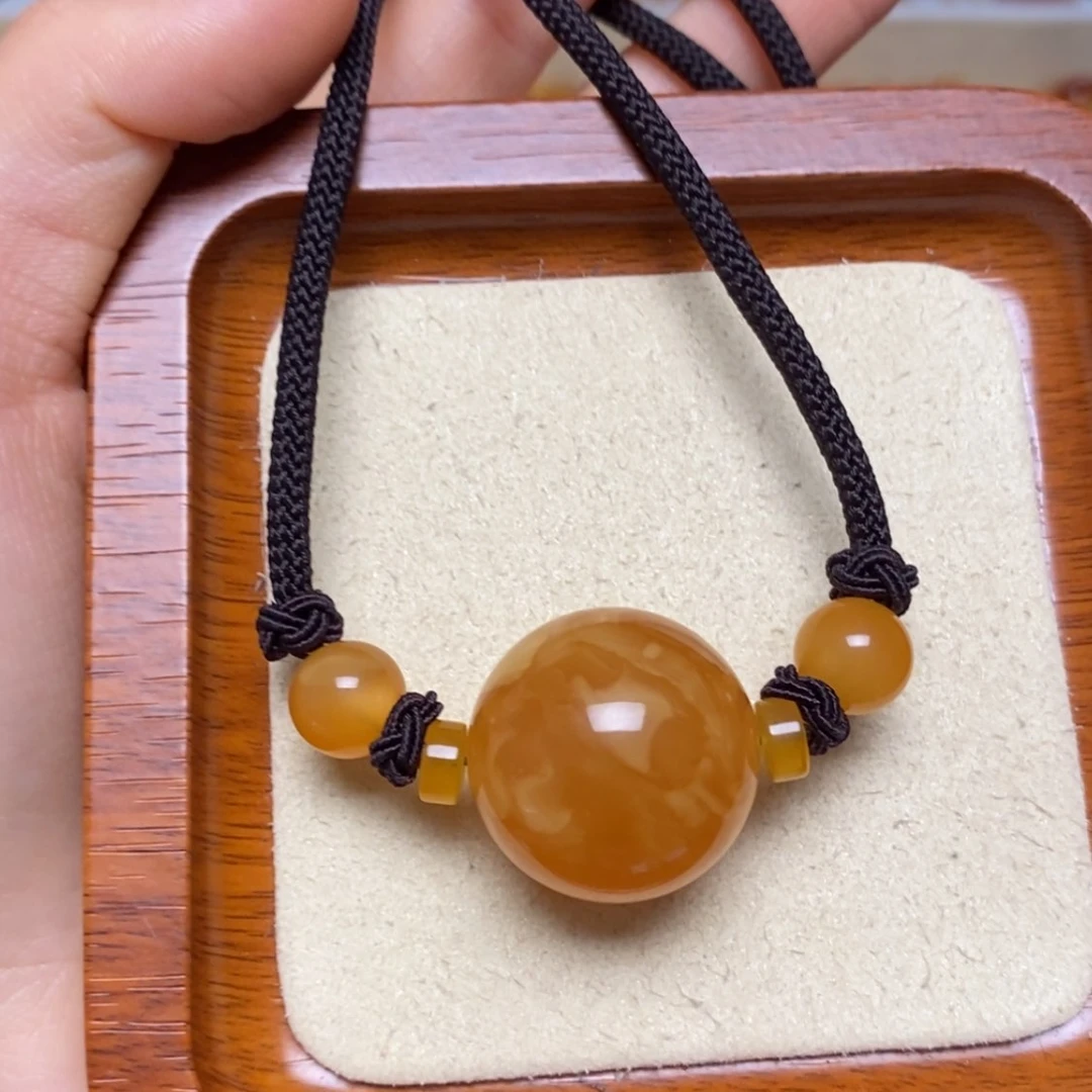 【闪购商品】未镶嵌颈饰蜜蜡项链