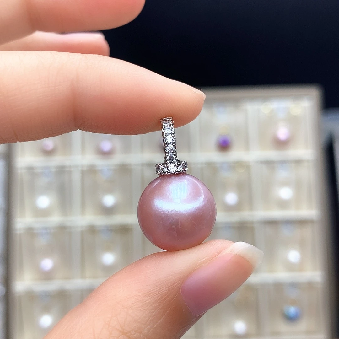 淡水珍珠合金颈饰