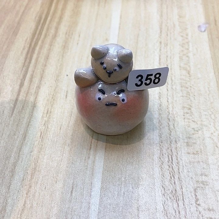 摆件直播间手工陶瓷摆件358