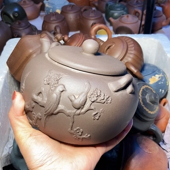 全手工制作宜兴紫砂壶