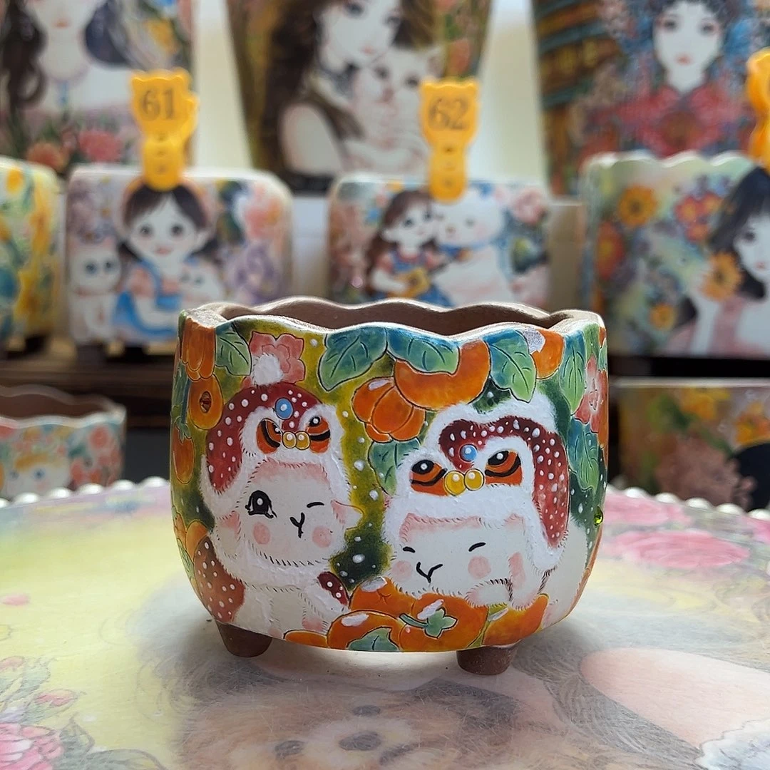 Gogo的精工兔子小盆（七折特价）