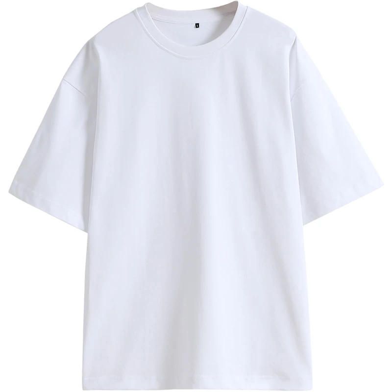 素面宽松纯棉短袖T恤【5件包邮】纯色丨夏季丨男女均可丨批发零售